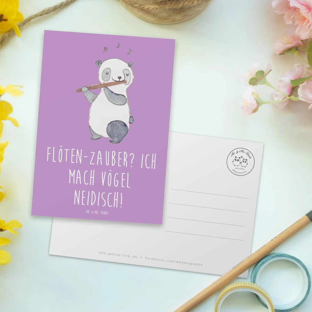 Postcard Flöten-Zauber? Ich mach Vögel neidisch! Einladung Geburtstag, Geburtstagskarte, Dankeskarte, Grußkarte, Einladungskarte, Einladung, Karte, Ansichtskarten, Geschenkkarte, Postkarte, Einladungskarten Geburtstag, Ansichtskarte, Instrumente, Geschenke Musiker, Musikliebhaber
