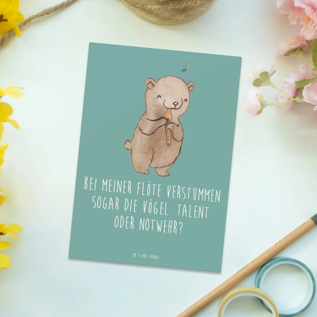 Postkarte Besondere Flöte Karte, Grußkarte, Einladungskarten Geburtstag, Einladung, Ansichtskarten, Geschenkkarte, Postkarte, Einladung Geburtstag, Geburtstagskarte, Einladungskarte, Ansichtskarte, Dankeskarte, Instrumente, Geschenke Musiker, Musikliebhaber