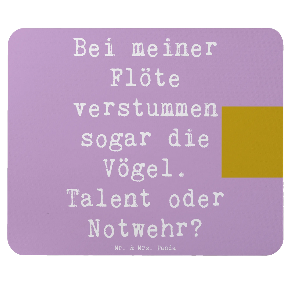 Mouse mat Saying Bei meiner Flöte verstummen sogar die Vögel. Talent oder Notwehr? Arbeitszimmer, Mauspad Büro, Mauspad, Computer zubehör, PC Zubehör, Designer Mauspad, Einzigartiges Mauspad, Mausunterlage, Büroausstattung, Mousepad, Instrumente, Geschenke Musiker, Musikliebhaber