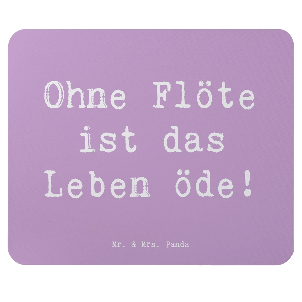 Mouse mat Saying Ohne Flöte ist das Leben öde! Mausunterlage, Designer Mauspad, Büroausstattung, Arbeitszimmer, Einzigartiges Mauspad, Mauspad Büro, Mauspad, Computer zubehör, PC Zubehör, Mousepad, Instrumente, Geschenke Musiker, Musikliebhaber