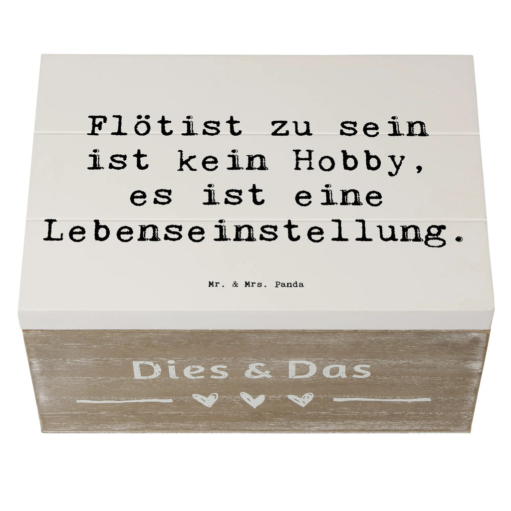 Wooden chest Saying Flötist zu sein ist kein Hobby, es ist eine Lebenseinstellung. Erinnerungskiste, XXL, Truhe, Geschenkdose, Schatzkiste, Dekokiste, Geschenkbox, Kiste, Erinnerungsbox, Schatulle, Holzkiste, Aufbewahrungsbox, Instrumente, Geschenke Musiker, Musikliebhaber