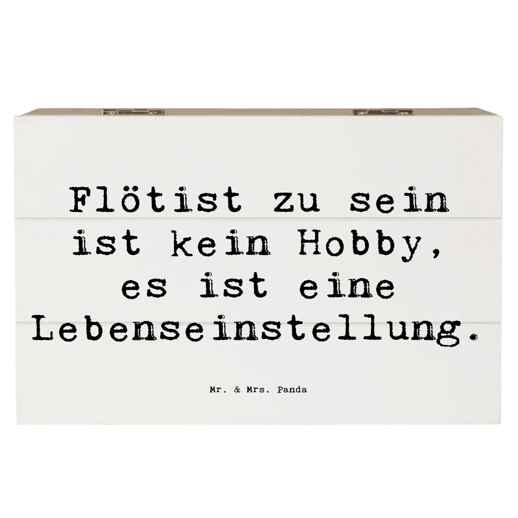 Wooden chest Saying Flötist zu sein ist kein Hobby, es ist eine Lebenseinstellung. Erinnerungskiste, XXL, Truhe, Geschenkdose, Schatzkiste, Dekokiste, Geschenkbox, Kiste, Erinnerungsbox, Schatulle, Holzkiste, Aufbewahrungsbox, Instrumente, Geschenke Musiker, Musikliebhaber