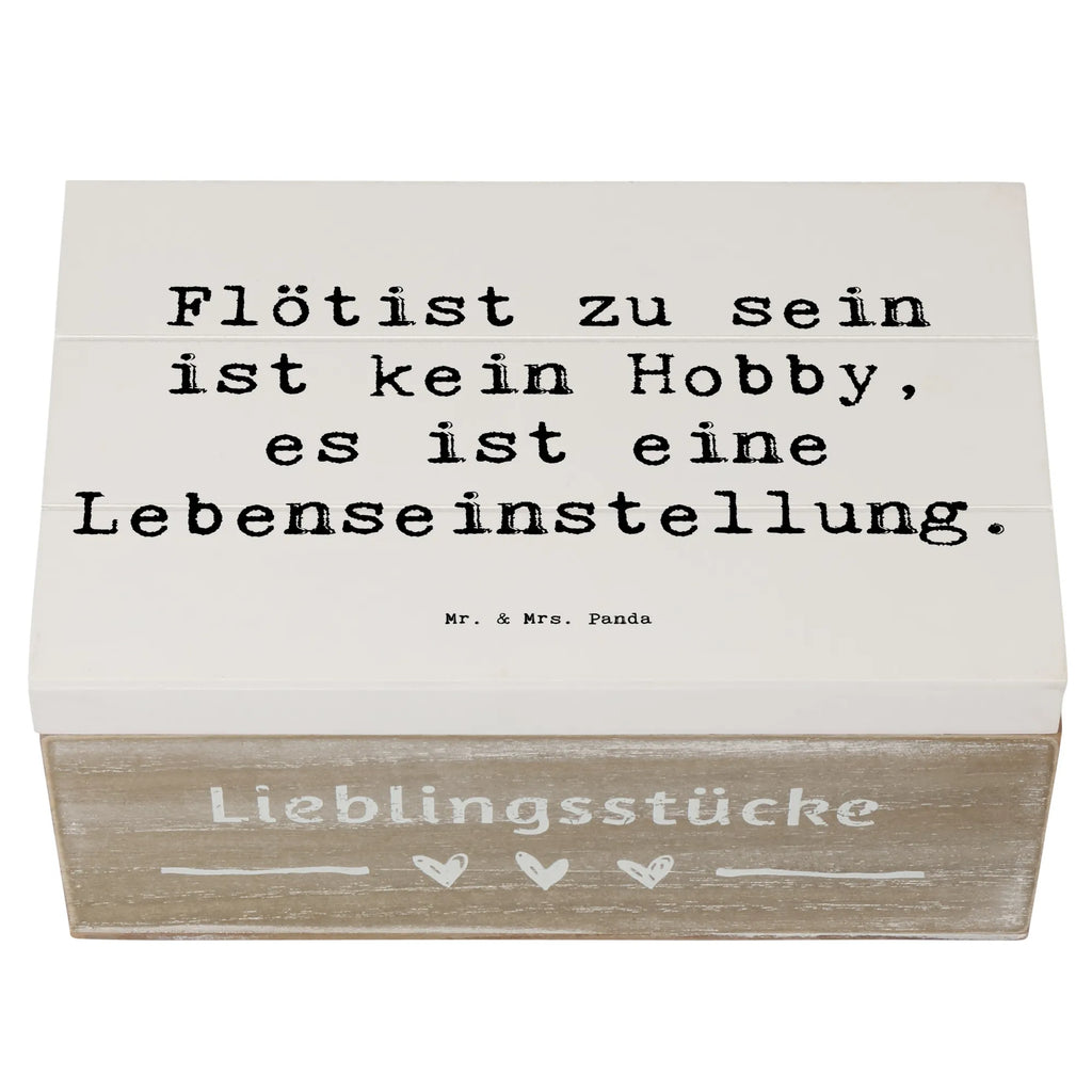 Wooden chest Saying Flötist zu sein ist kein Hobby, es ist eine Lebenseinstellung. Erinnerungskiste, XXL, Truhe, Geschenkdose, Schatzkiste, Dekokiste, Geschenkbox, Kiste, Erinnerungsbox, Schatulle, Holzkiste, Aufbewahrungsbox, Instrumente, Geschenke Musiker, Musikliebhaber
