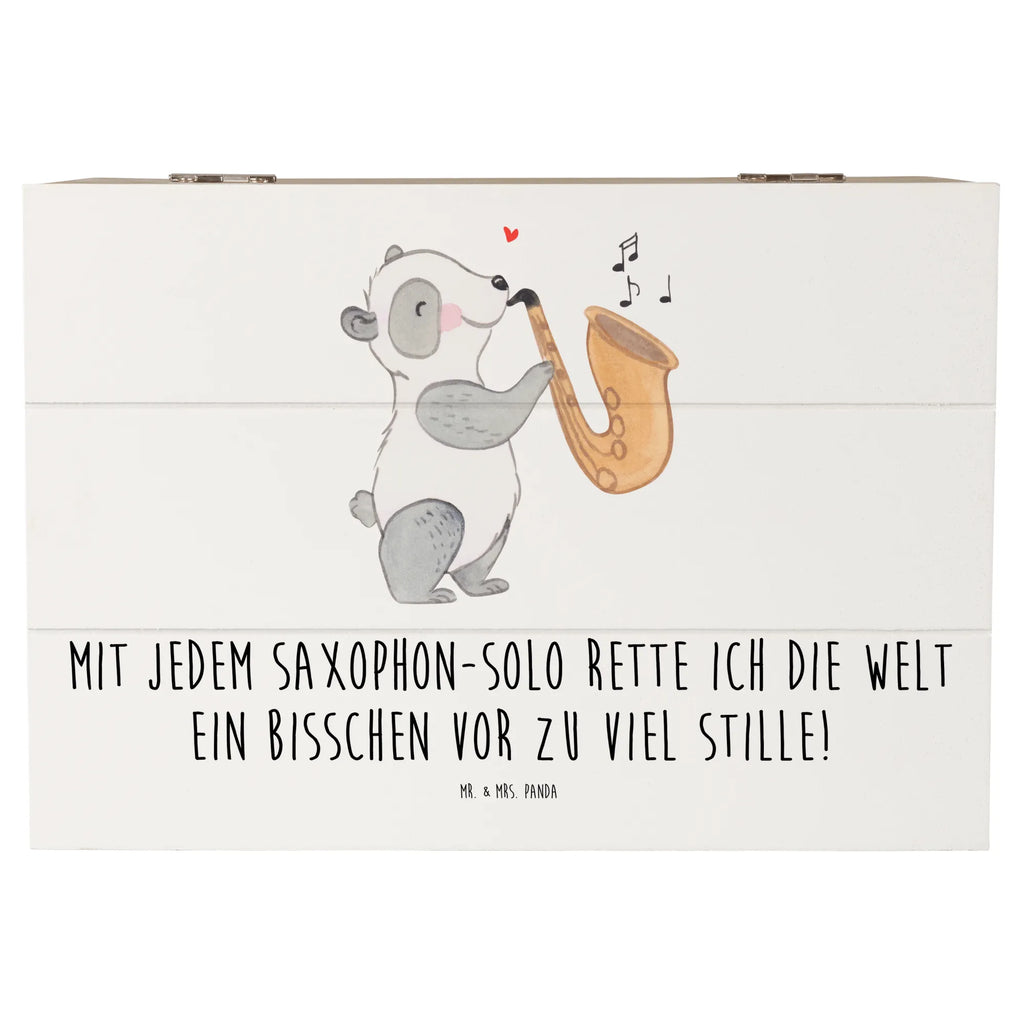 Holzkiste Saxophon Magie Kiste, Aufbewahrungsbox, XXL, Truhe, Schatzkiste, Geschenkdose, Holzkiste, Geschenkbox, Schatulle, Erinnerungsbox, Erinnerungskiste, Dekokiste, Instrumente, Geschenke Musiker, Musikliebhaber