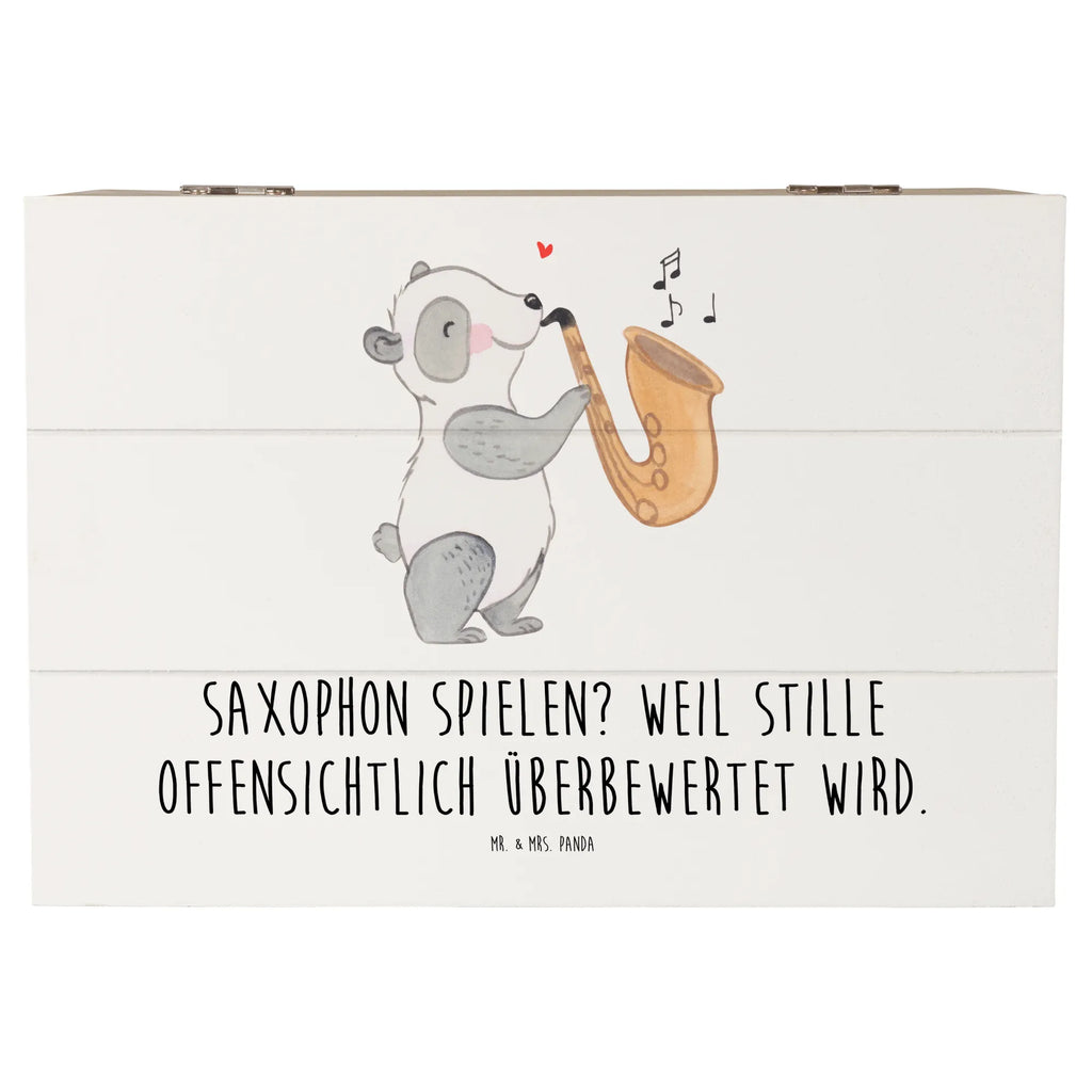 Wooden chest Saxophon spielen? Weil Stille offensichtlich überbewertet wird. XXL, Erinnerungskiste, Aufbewahrungsbox, Holzkiste, Schatulle, Kiste, Dekokiste, Geschenkdose, Erinnerungsbox, Truhe, Geschenkbox, Schatzkiste, Instrumente, Geschenke Musiker, Musikliebhaber
