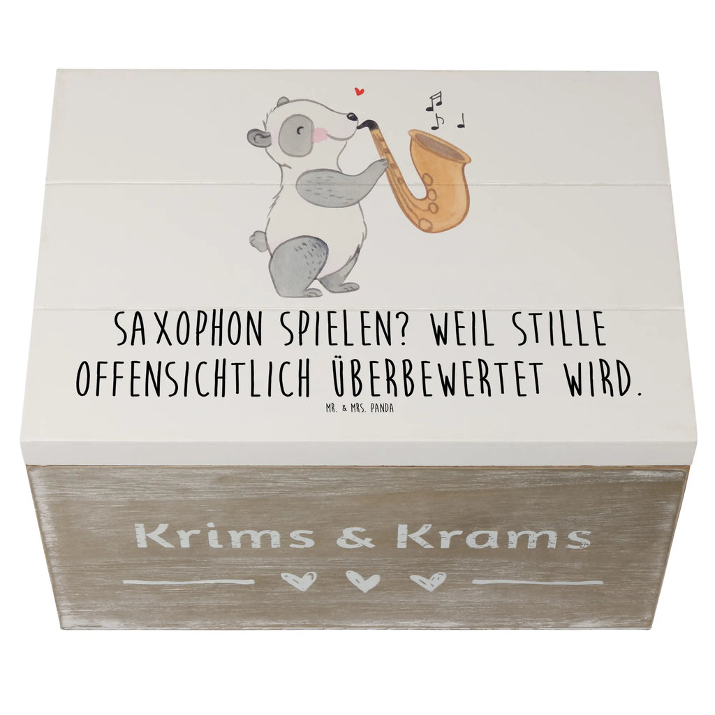 Wooden chest Saxophon spielen? Weil Stille offensichtlich überbewertet wird. XXL, Erinnerungskiste, Aufbewahrungsbox, Holzkiste, Schatulle, Kiste, Dekokiste, Geschenkdose, Erinnerungsbox, Truhe, Geschenkbox, Schatzkiste, Instrumente, Geschenke Musiker, Musikliebhaber