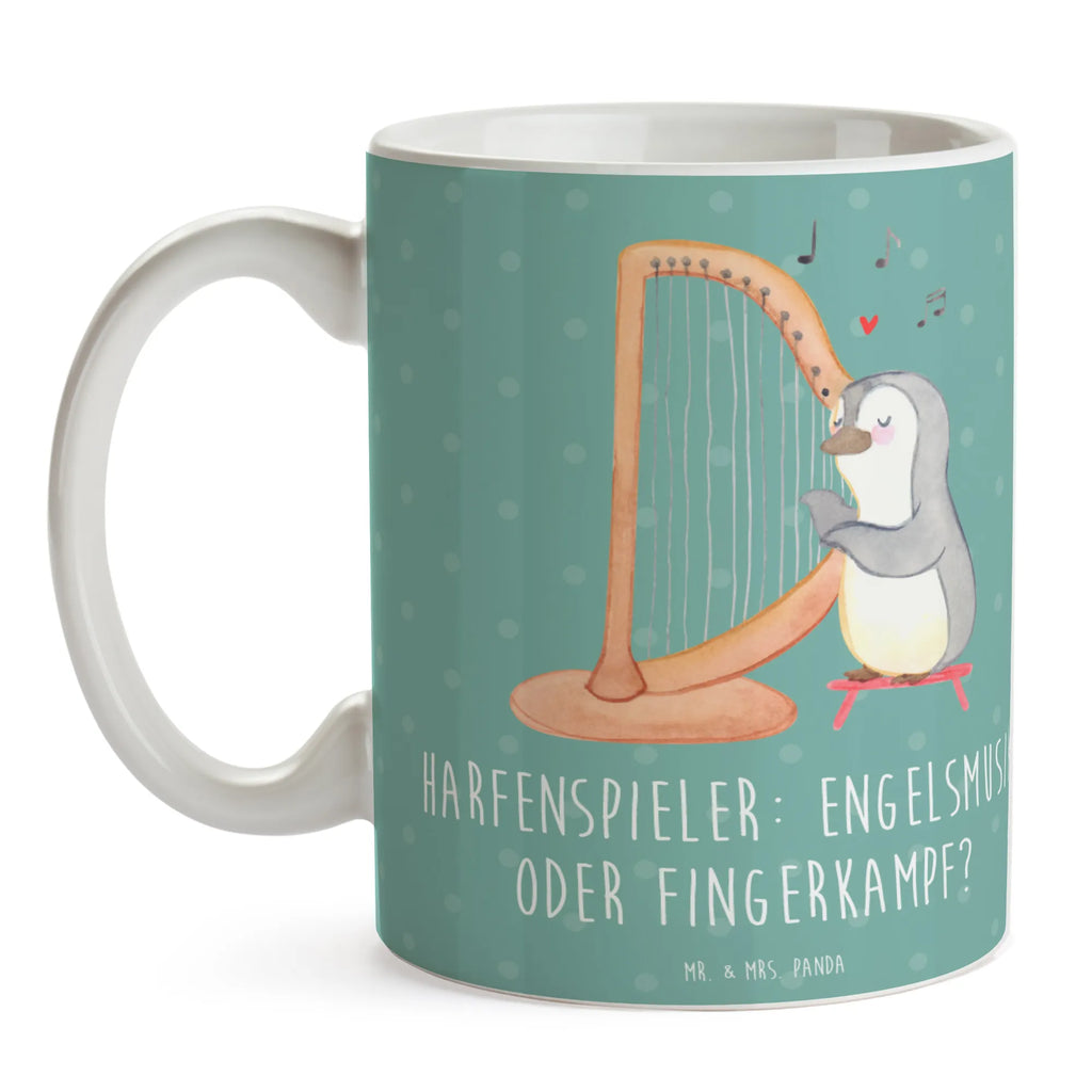 Tasse Harfe Melodien Tasse mit Zitaten, Kaffeetasse, Keramiktasse, Tasse, Porzellantasse, Geschenktasse, Bürotasse, Teetasse, Tasse mit Motiven, Instrumente, Geschenke Musiker, Musikliebhaber