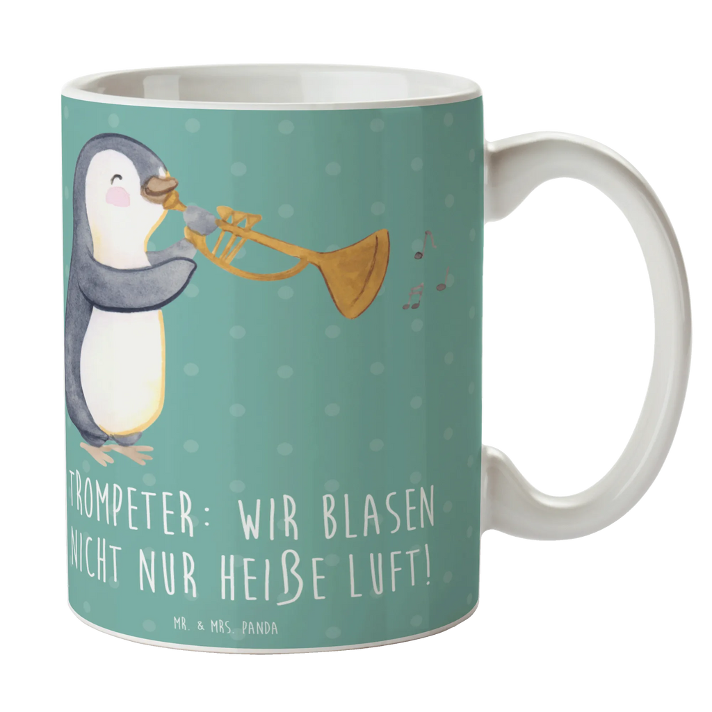 Tasse Trompete Kunst Tasse mit Motiven, Keramiktasse, Tasse, Kaffeetasse, Geschenktasse, Porzellantasse, Bürotasse, Tasse mit Zitaten, Teetasse, Instrumente, Geschenke Musiker, Musikliebhaber