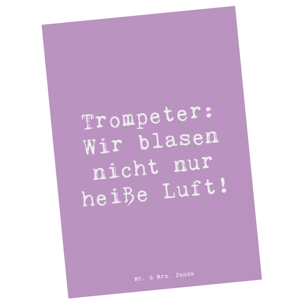 Postkarte Spruch Trompete Kunst Einladung, Karte, Ansichtskarte, Ansichtskarten, Geschenkkarte, Einladungskarte, Einladung Geburtstag, Grußkarte, Dankeskarte, Einladungskarten Geburtstag, Geburtstagskarte, Postkarte, Instrumente, Geschenke Musiker, Musikliebhaber