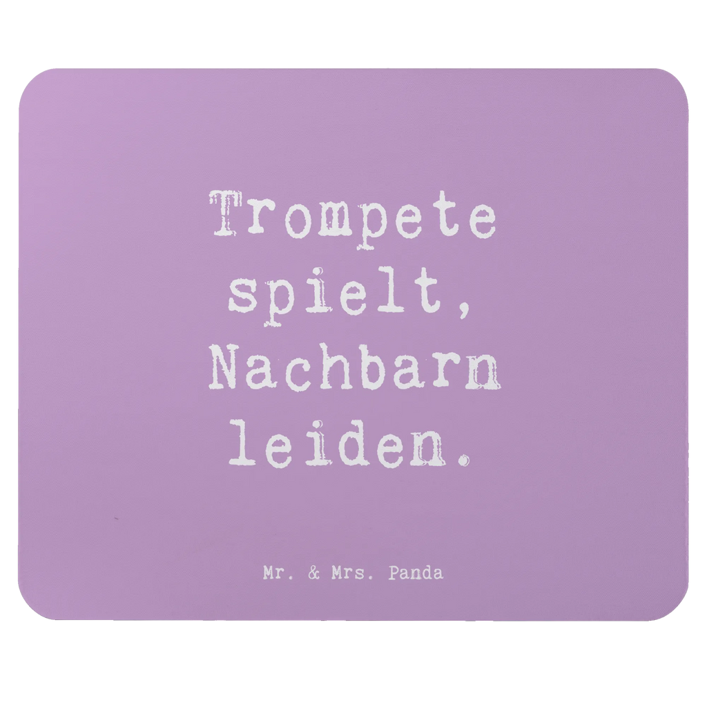 Mauspad Spruch Trompete Freude Mausunterlage, PC Zubehör, Mauspad Büro, Computer zubehör, Büroausstattung, Arbeitszimmer, Designer Mauspad, Mousepad, Mauspad, Einzigartiges Mauspad, Instrumente, Geschenke Musiker, Musikliebhaber