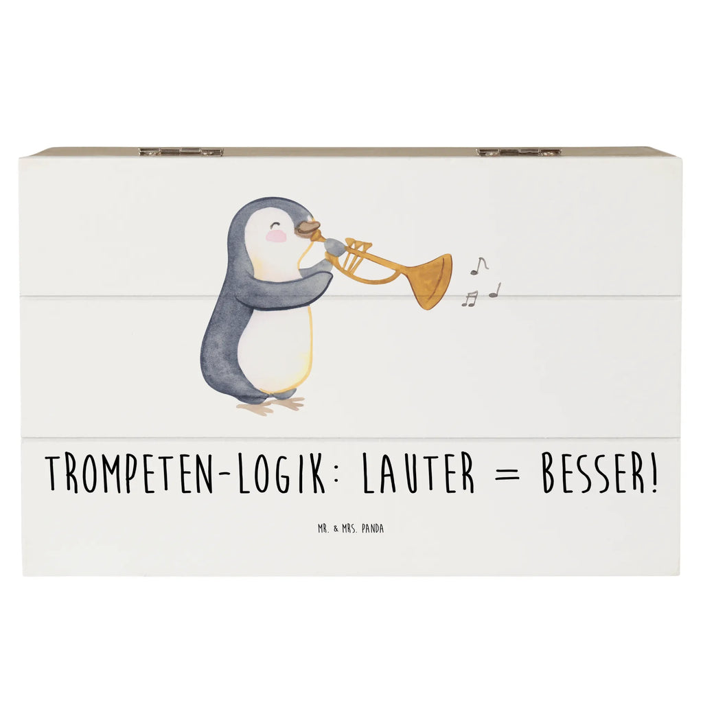 Holzkiste Trompeten Weisheit Dekokiste, Kiste, Erinnerungskiste, Geschenkbox, Aufbewahrungsbox, Schatzkiste, Erinnerungsbox, XXL, Truhe, Geschenkdose, Schatulle, Holzkiste, Instrumente, Geschenke Musiker, Musikliebhaber