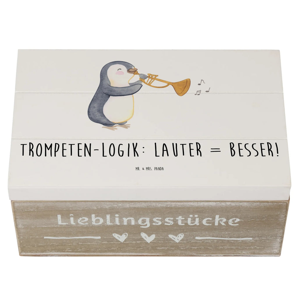 Holzkiste Trompeten Weisheit Dekokiste, Kiste, Erinnerungskiste, Geschenkbox, Aufbewahrungsbox, Schatzkiste, Erinnerungsbox, XXL, Truhe, Geschenkdose, Schatulle, Holzkiste, Instrumente, Geschenke Musiker, Musikliebhaber