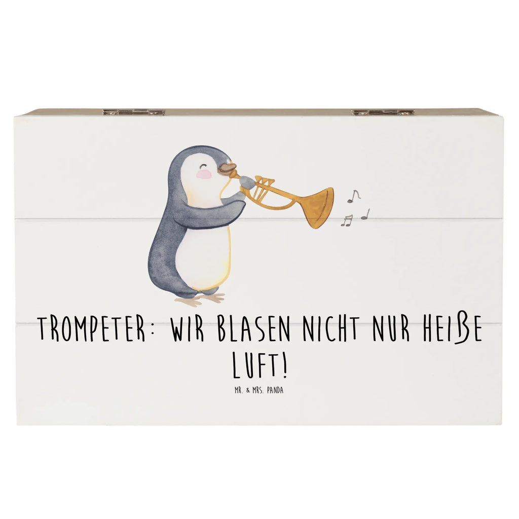 Holzkiste Trompete Kunst Schatulle, Truhe, Holzkiste, Aufbewahrungsbox, Schatzkiste, Erinnerungsbox, Dekokiste, Kiste, XXL, Geschenkbox, Geschenkdose, Erinnerungskiste, Instrumente, Geschenke Musiker, Musikliebhaber