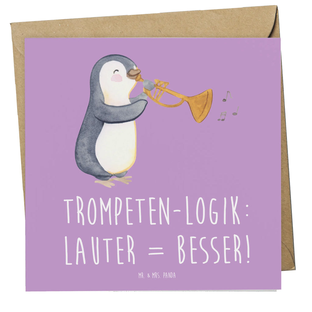 Deluxe Karte Trompeten Weisheit Einladungskarte, Glückwunschkarte, Geburtstagskarte, Klappkarte, Hochzeitskarte, Hochwertige Klappkarte, Karte, Hochwertige Grußkarte, Grußkarte, Instrumente, Geschenke Musiker, Musikliebhaber
