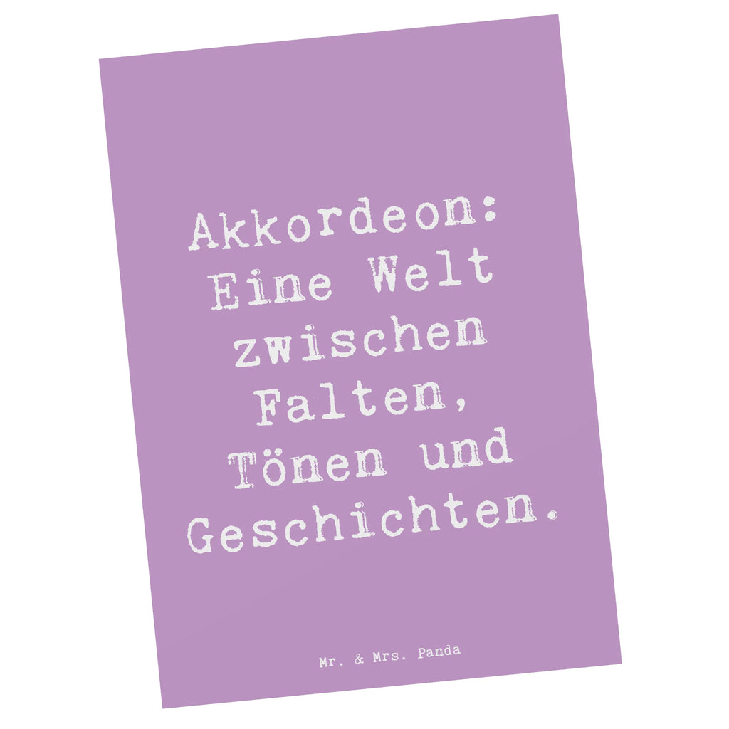 Postcard Saying Akkordeon: Eine Welt zwischen Falten, Tönen und Geschichten. Geburtstagskarte, Einladungskarte, Karte, Grußkarte, Geschenkkarte, Dankeskarte, Einladungskarten Geburtstag, Ansichtskarten, Postkarte, Ansichtskarte, Einladung, Einladung Geburtstag, Instrumente, Geschenke Musiker, Musikliebhaber