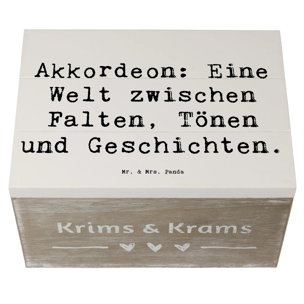 Holzkiste Spruch Akkordeon: Eine Welt zwischen Falten, Tönen und Geschichten. Erinnerungsbox, Geschenkdose, XXL, Truhe, Kiste, Schatulle, Aufbewahrungsbox, Dekokiste, Schatzkiste, Holzkiste, Geschenkbox, Erinnerungskiste, Instrumente, Geschenke Musiker, Musikliebhaber