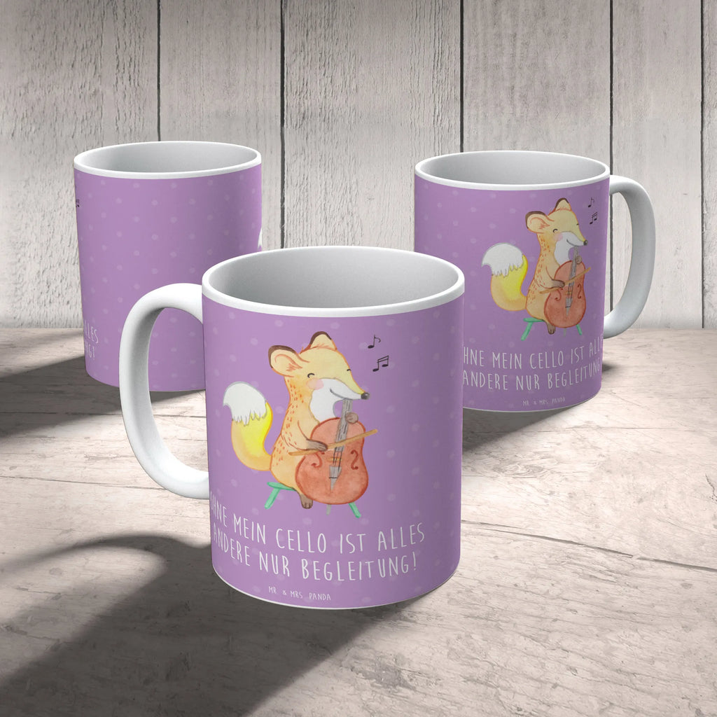 Tasse Cello Magie Bürotasse, Teetasse, Keramiktasse, Tasse mit Zitaten, Porzellantasse, Tasse, Kaffeetasse, Geschenktasse, Tasse mit Motiven, Instrumente, Geschenke Musiker, Musikliebhaber