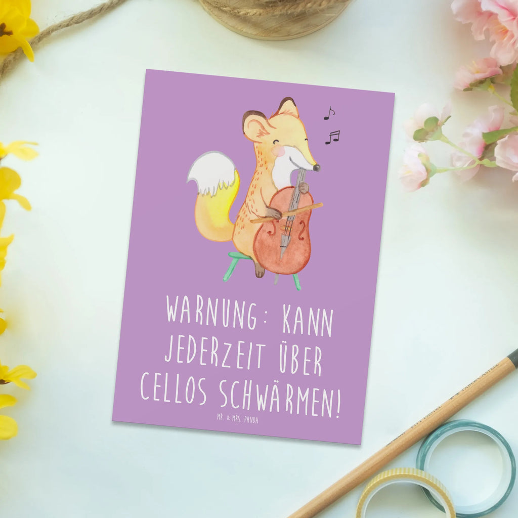 Postcard Warnung: Kann jederzeit über Cellos schwärmen! Geburtstagskarte, Einladung, Grußkarte, Einladung Geburtstag, Geschenkkarte, Ansichtskarte, Karte, Postkarte, Ansichtskarten, Einladungskarten Geburtstag, Dankeskarte, Einladungskarte, Instrumente, Geschenke Musiker, Musikliebhaber