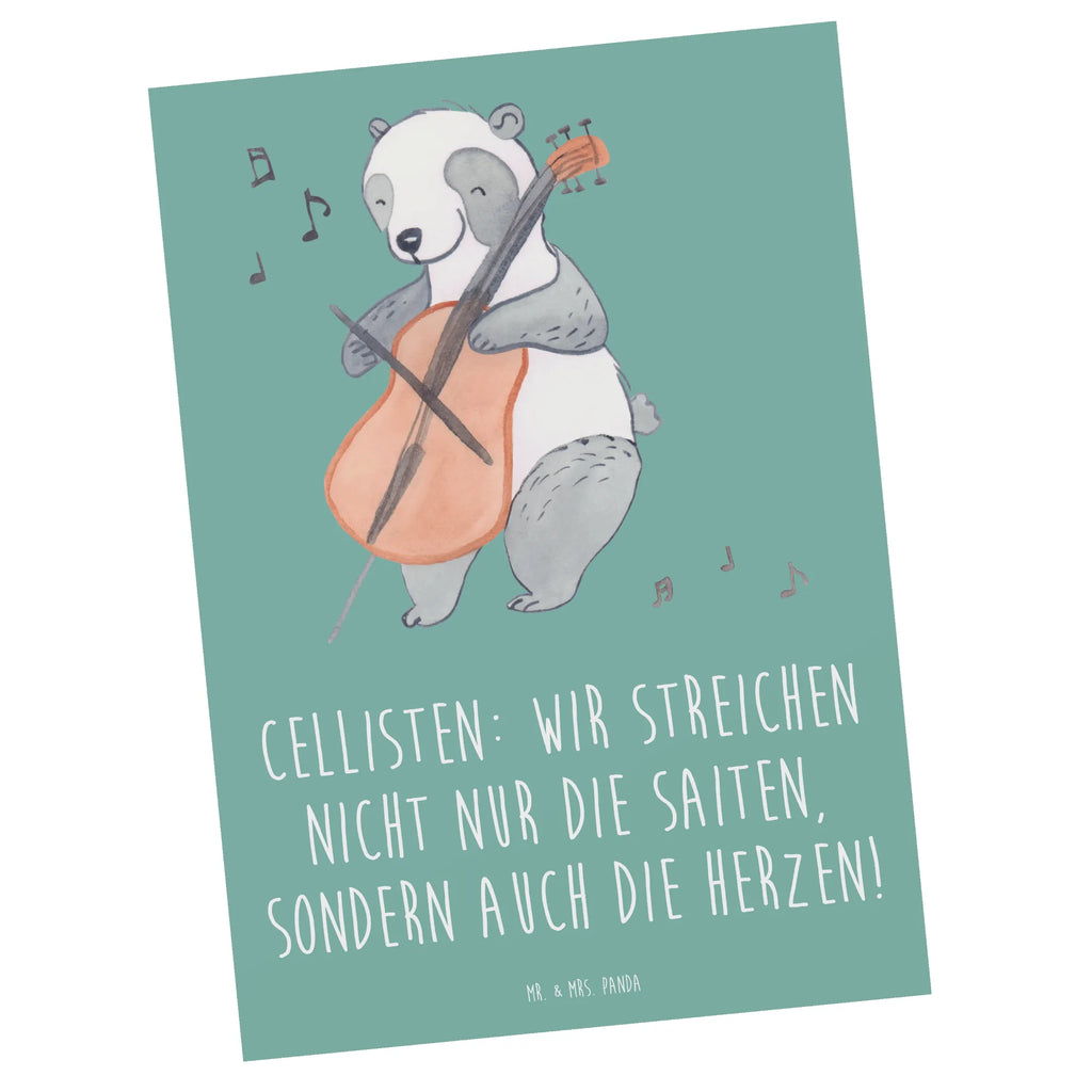 Postcard Cellisten: Wir streichen nicht nur die Saiten, sondern auch die Herzen! Grußkarte, Ansichtskarten, Karte, Ansichtskarte, Postkarte, Einladungskarten Geburtstag, Dankeskarte, Einladung, Einladung Geburtstag, Geburtstagskarte, Einladungskarte, Geschenkkarte, Instrumente, Geschenke Musiker, Musikliebhaber