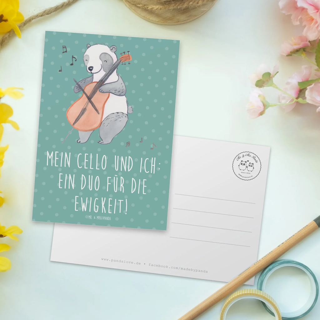 Postcard Mein Cello und ich: Ein Duo für die Ewigkeit! Ansichtskarten, Ansichtskarte, Einladungskarte, Grußkarte, Postkarte, Karte, Einladung Geburtstag, Einladungskarten Geburtstag, Dankeskarte, Einladung, Geschenkkarte, Geburtstagskarte, Instrumente, Geschenke Musiker, Musikliebhaber
