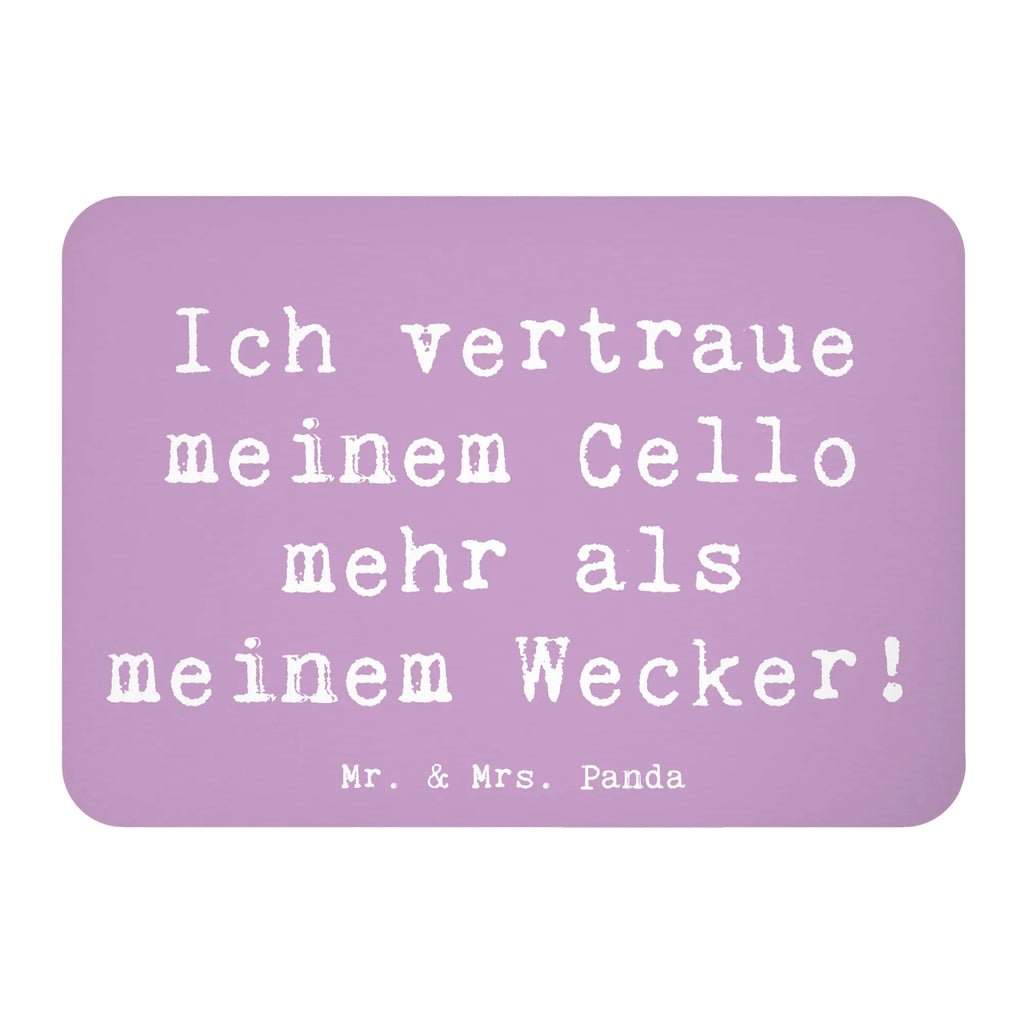 Magnet Saying Ich vertraue meinem Cello mehr als meinem Wecker! Whiteboard Magnet, Kühlschrankmagnet, Notiz Magnet, Kühlschrank Dekoration, Pinnwandmagnet, Souvenir Magnet, Motivmagnete, Dekomagnet, Instrumente, Geschenke Musiker, Musikliebhaber