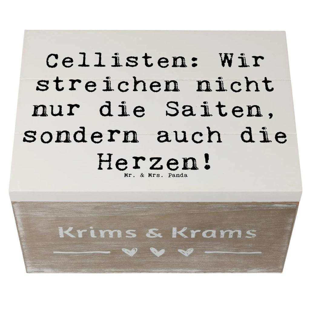 Holzkiste Spruch Cello Herz Truhe, Erinnerungskiste, Geschenkdose, Dekokiste, Holzkiste, Erinnerungsbox, Aufbewahrungsbox, Kiste, Schatzkiste, Geschenkbox, Schatulle, XXL, Instrumente, Geschenke Musiker, Musikliebhaber