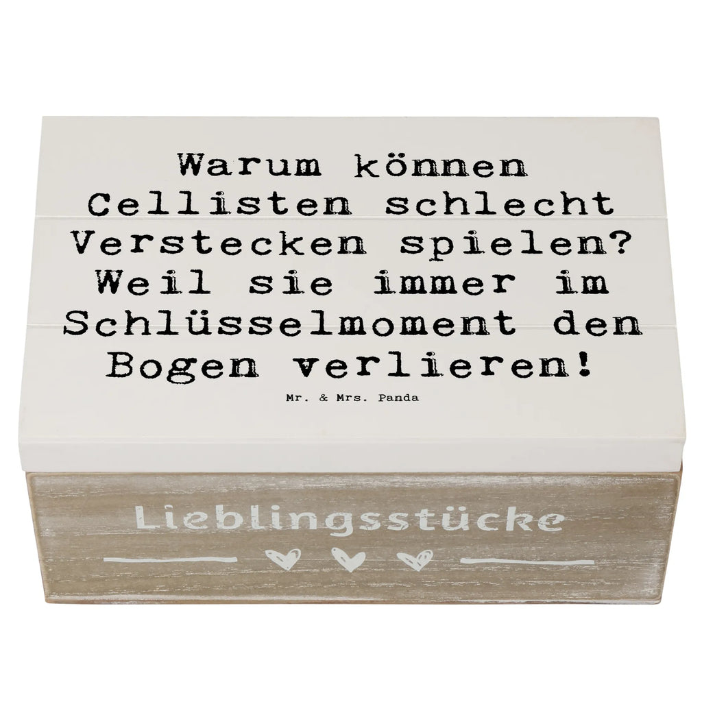 Holzkiste Spruch Cello Schlüsselmoment XXL, Truhe, Geschenkdose, Schatzkiste, Aufbewahrungsbox, Kiste, Schatulle, Erinnerungsbox, Geschenkbox, Holzkiste, Dekokiste, Erinnerungskiste, Instrumente, Geschenke Musiker, Musikliebhaber