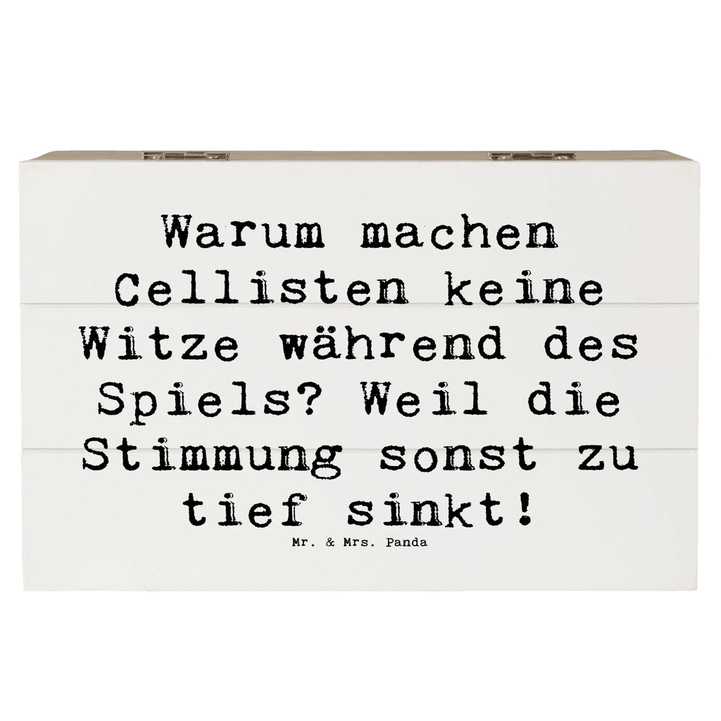 Holzkiste Spruch Cello Witz Verdorben Erinnerungskiste, XXL, Holzkiste, Geschenkdose, Dekokiste, Kiste, Schatzkiste, Aufbewahrungsbox, Truhe, Erinnerungsbox, Geschenkbox, Schatulle, Instrumente, Geschenke Musiker, Musikliebhaber