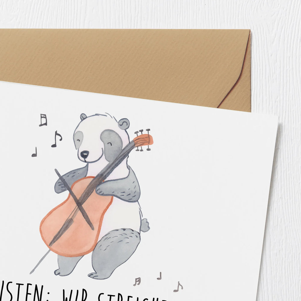 Deluxe Karte Cello Herz Geburtstagskarte, Karte, Grußkarte, Glückwunschkarte, Hochwertige Klappkarte, Hochzeitskarte, Klappkarte, Einladungskarte, Hochwertige Grußkarte, Instrumente, Geschenke Musiker, Musikliebhaber