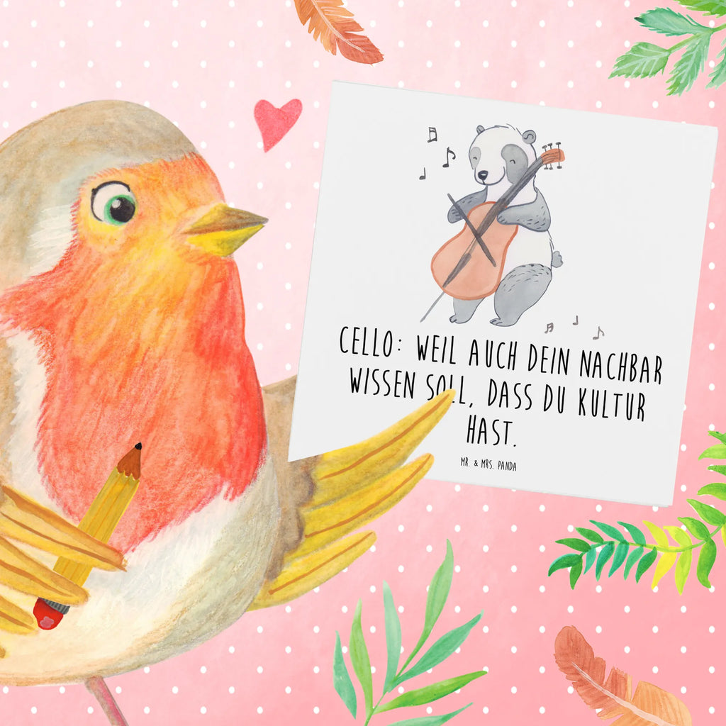 Deluxe Karte Cello Kultur Geburtstagskarte, Hochwertige Klappkarte, Grußkarte, Einladungskarte, Klappkarte, Glückwunschkarte, Karte, Hochzeitskarte, Hochwertige Grußkarte, Instrumente, Geschenke Musiker, Musikliebhaber