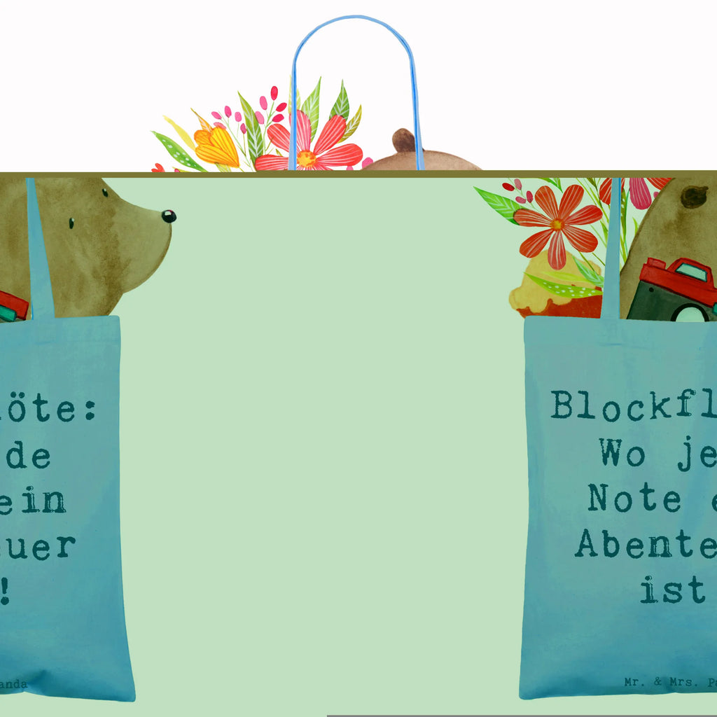 Tote bag Saying Blockflöte: Wo jede Note ein Abenteuer ist! Beuteltasche, Beutel, Einkaufstasche, Jutebeutel, Stoffbeutel, Tasche, Shopper, Umhängetasche, Strandtasche, Schultertasche, Stofftasche, Tragetasche, Badetasche, Jutetasche, Einkaufstüte, Laptoptasche, Instrumente, Geschenke Musiker, Musikliebhaber