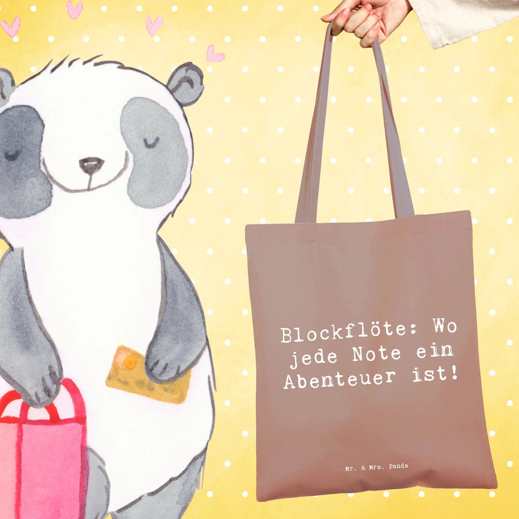 Tote bag Saying Blockflöte: Wo jede Note ein Abenteuer ist! Beuteltasche, Beutel, Einkaufstasche, Jutebeutel, Stoffbeutel, Tasche, Shopper, Umhängetasche, Strandtasche, Schultertasche, Stofftasche, Tragetasche, Badetasche, Jutetasche, Einkaufstüte, Laptoptasche, Instrumente, Geschenke Musiker, Musikliebhaber