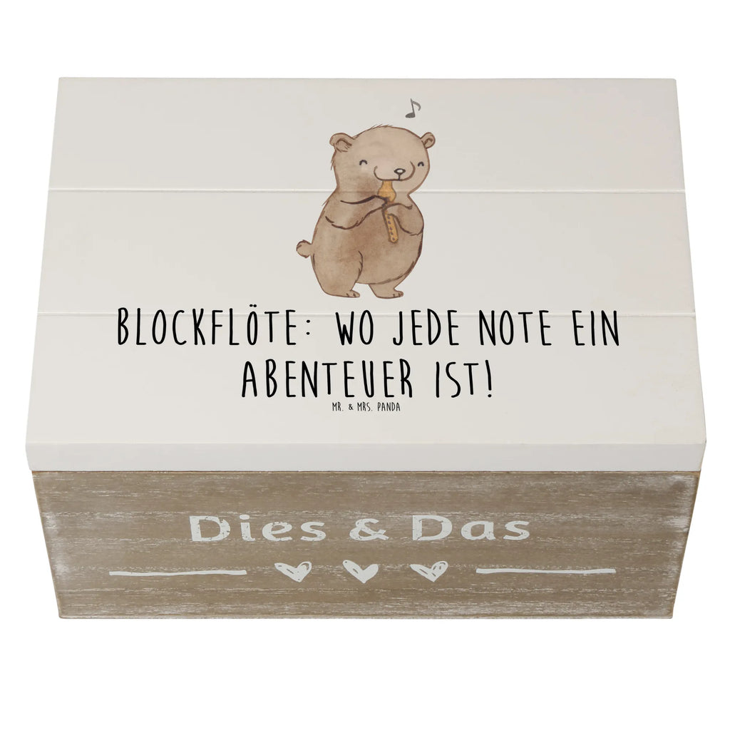Holzkiste Abenteuer Blockflöte Kiste, Geschenkdose, Dekokiste, Schatulle, Holzkiste, XXL, Truhe, Geschenkbox, Aufbewahrungsbox, Erinnerungsbox, Schatzkiste, Erinnerungskiste, Instrumente, Geschenke Musiker, Musikliebhaber