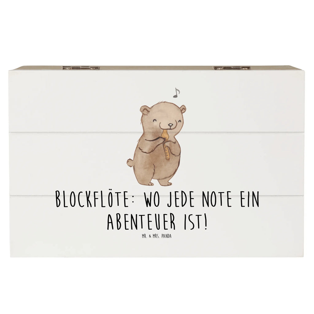 Holzkiste Abenteuer Blockflöte Kiste, Geschenkdose, Dekokiste, Schatulle, Holzkiste, XXL, Truhe, Geschenkbox, Aufbewahrungsbox, Erinnerungsbox, Schatzkiste, Erinnerungskiste, Instrumente, Geschenke Musiker, Musikliebhaber
