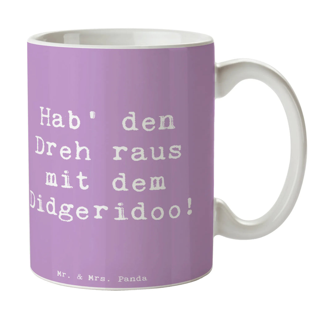 Tasse Spruch Didgeridoo Dreh Tasse, Tasse mit Zitaten, Tasse mit Motiven, Geschenktasse, Teetasse, Kaffeetasse, Porzellantasse, Bürotasse, Keramiktasse, Instrumente, Geschenke Musiker, Musikliebhaber