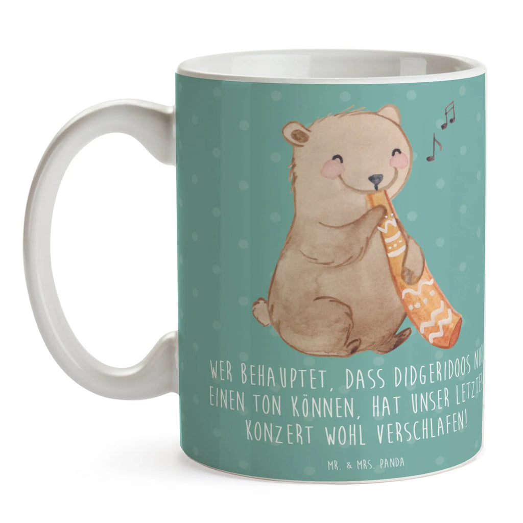 Tasse Didgeridoo Konzert Kaffeetasse, Teetasse, Keramiktasse, Tasse, Tasse mit Zitaten, Geschenktasse, Bürotasse, Porzellantasse, Tasse mit Motiven, Instrumente, Geschenke Musiker, Musikliebhaber