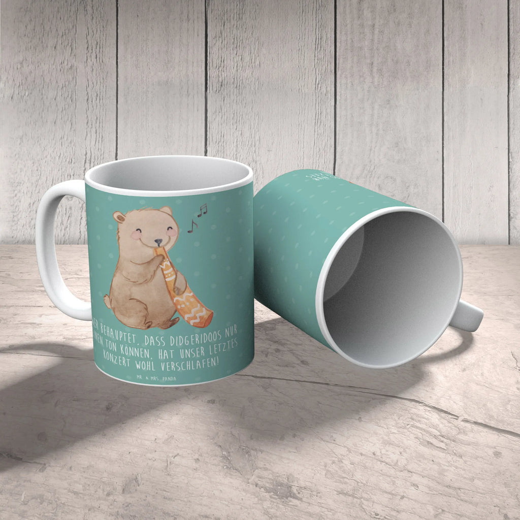 Tasse Didgeridoo Konzert Kaffeetasse, Teetasse, Keramiktasse, Tasse, Tasse mit Zitaten, Geschenktasse, Bürotasse, Porzellantasse, Tasse mit Motiven, Instrumente, Geschenke Musiker, Musikliebhaber