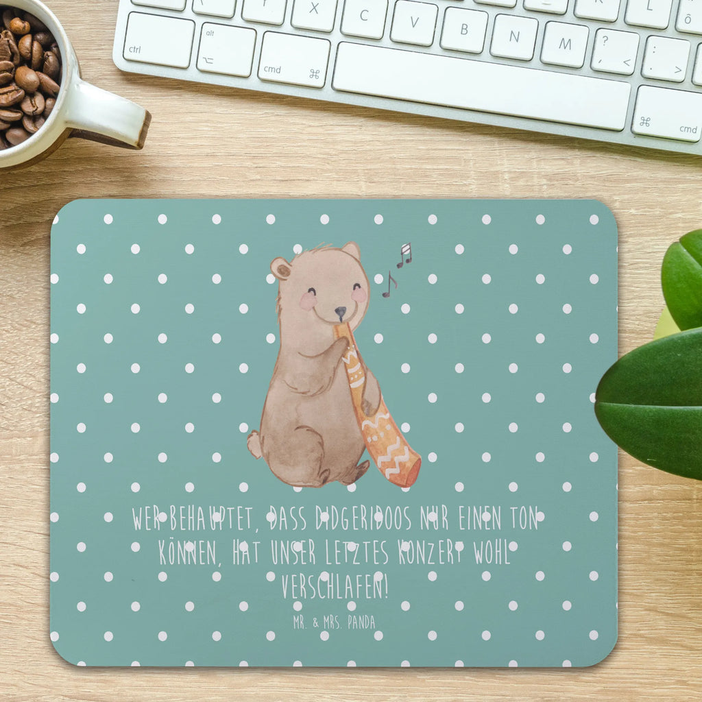 Mouse mat Wer behauptet, dass Didgeridoos nur einen Ton können, hat unser letztes Konzert wohl verschlafen! Mousepad, Mauspad, Arbeitszimmer, Mauspad Büro, Mausunterlage, Designer Mauspad, Einzigartiges Mauspad, PC Zubehör, Computer zubehör, Büroausstattung, Instrumente, Geschenke Musiker, Musikliebhaber