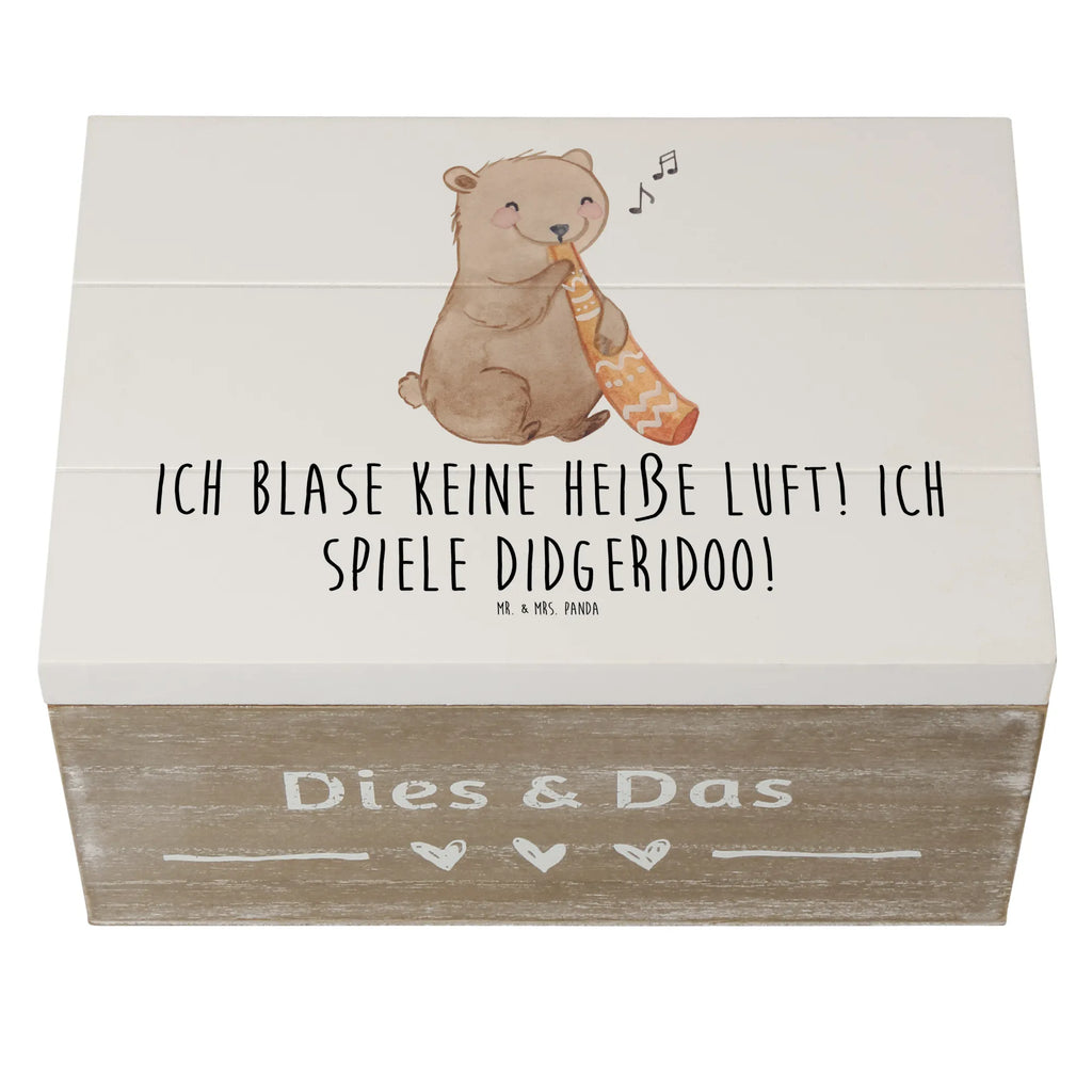 Holzkiste Didgeridoo Spieler Dekokiste, Kiste, Aufbewahrungsbox, Schatzkiste, Erinnerungsbox, Truhe, Geschenkdose, XXL, Holzkiste, Geschenkbox, Erinnerungskiste, Schatulle, Instrumente, Geschenke Musiker, Musikliebhaber