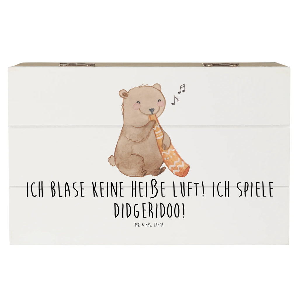Holzkiste Didgeridoo Spieler Dekokiste, Kiste, Aufbewahrungsbox, Schatzkiste, Erinnerungsbox, Truhe, Geschenkdose, XXL, Holzkiste, Geschenkbox, Erinnerungskiste, Schatulle, Instrumente, Geschenke Musiker, Musikliebhaber