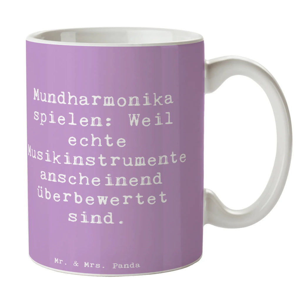 Mug Saying Mundharmonika spielen: Weil echte Musikinstrumente anscheinend überbewertet sind. Kaffeetasse, Keramiktasse, Geschenktasse, Tasse mit Zitaten, Bürotasse, Teetasse, Tasse mit Motiven, Porzellantasse, Tasse, Instrumente, Geschenke Musiker, Musikliebhaber