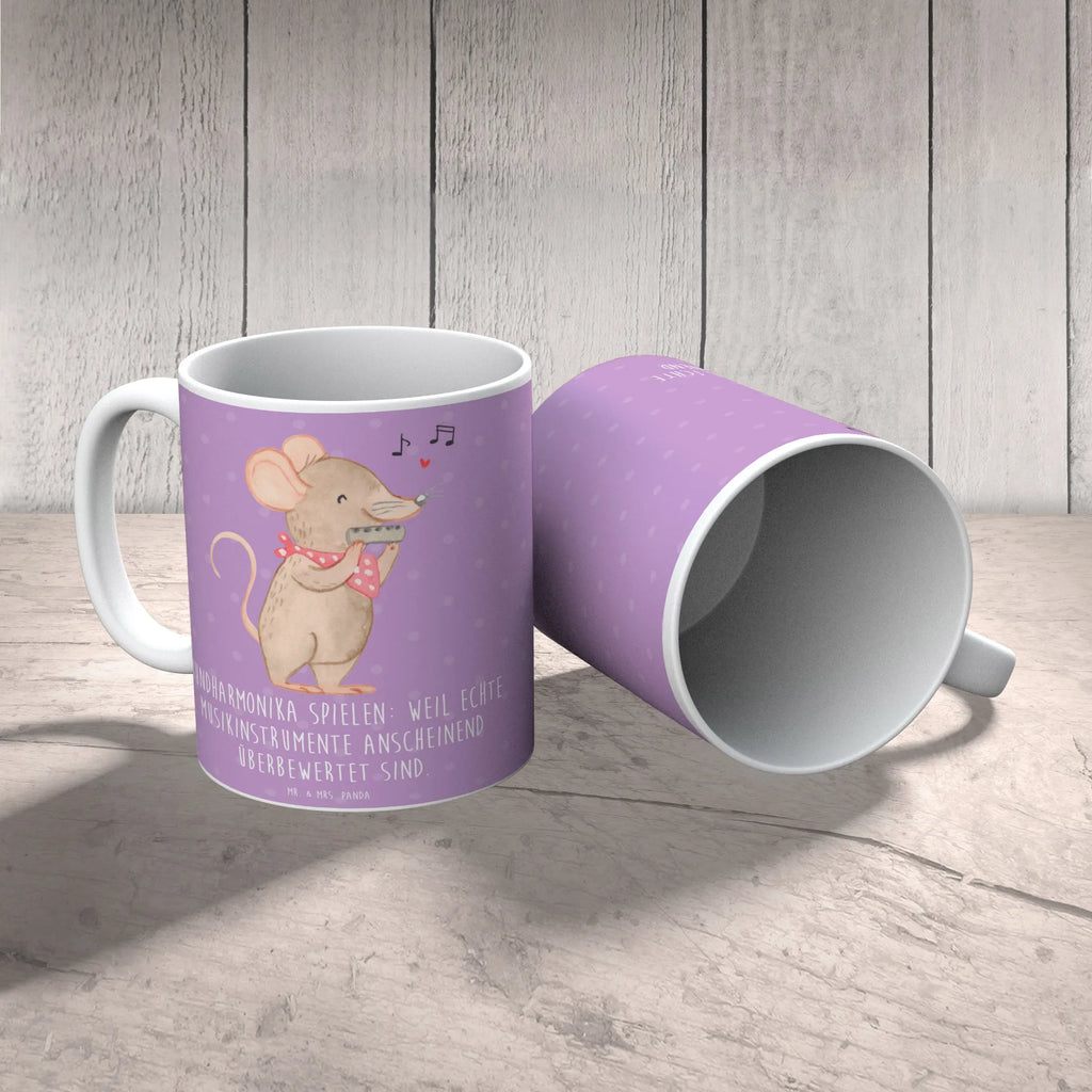Mug Mundharmonika spielen: Weil echte Musikinstrumente anscheinend überbewertet sind. Tasse, Geschenktasse, Tasse mit Motiven, Keramiktasse, Porzellantasse, Bürotasse, Tasse mit Zitaten, Kaffeetasse, Teetasse, Instrumente, Geschenke Musiker, Musikliebhaber