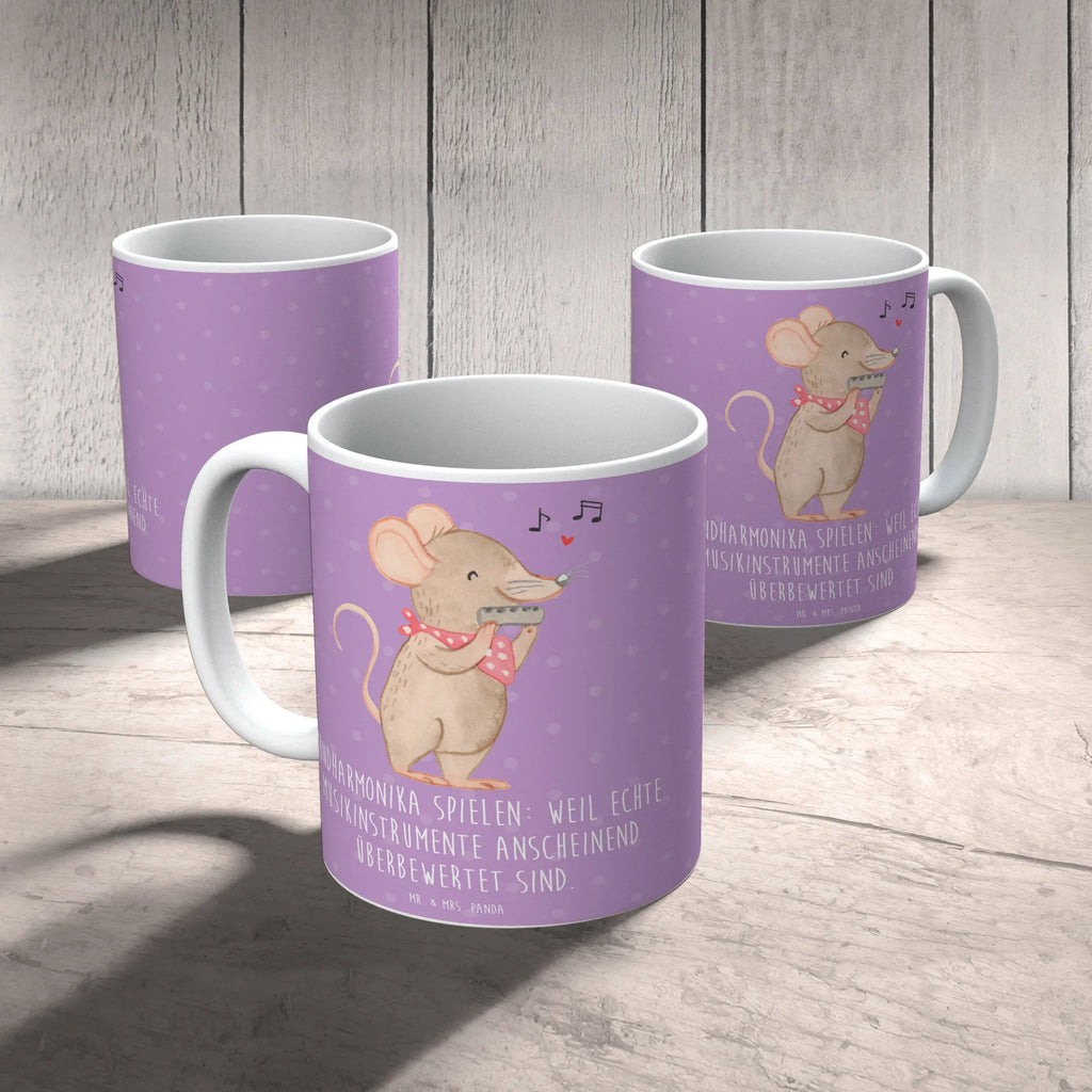 Mug Mundharmonika spielen: Weil echte Musikinstrumente anscheinend überbewertet sind. Tasse, Geschenktasse, Tasse mit Motiven, Keramiktasse, Porzellantasse, Bürotasse, Tasse mit Zitaten, Kaffeetasse, Teetasse, Instrumente, Geschenke Musiker, Musikliebhaber