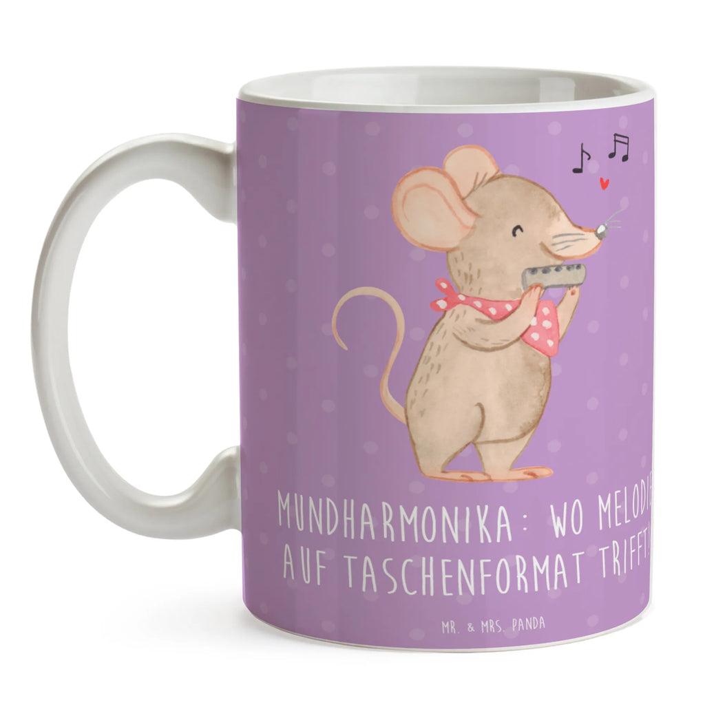 Tasse Mundharmonika: Wo Melodie auf Taschenformat trifft! Porzellantasse, Teetasse, Kaffeetasse, Tasse mit Zitaten, Tasse mit Motiven, Geschenktasse, Keramiktasse, Tasse, Bürotasse, Instrumente, Geschenke Musiker, Musikliebhaber