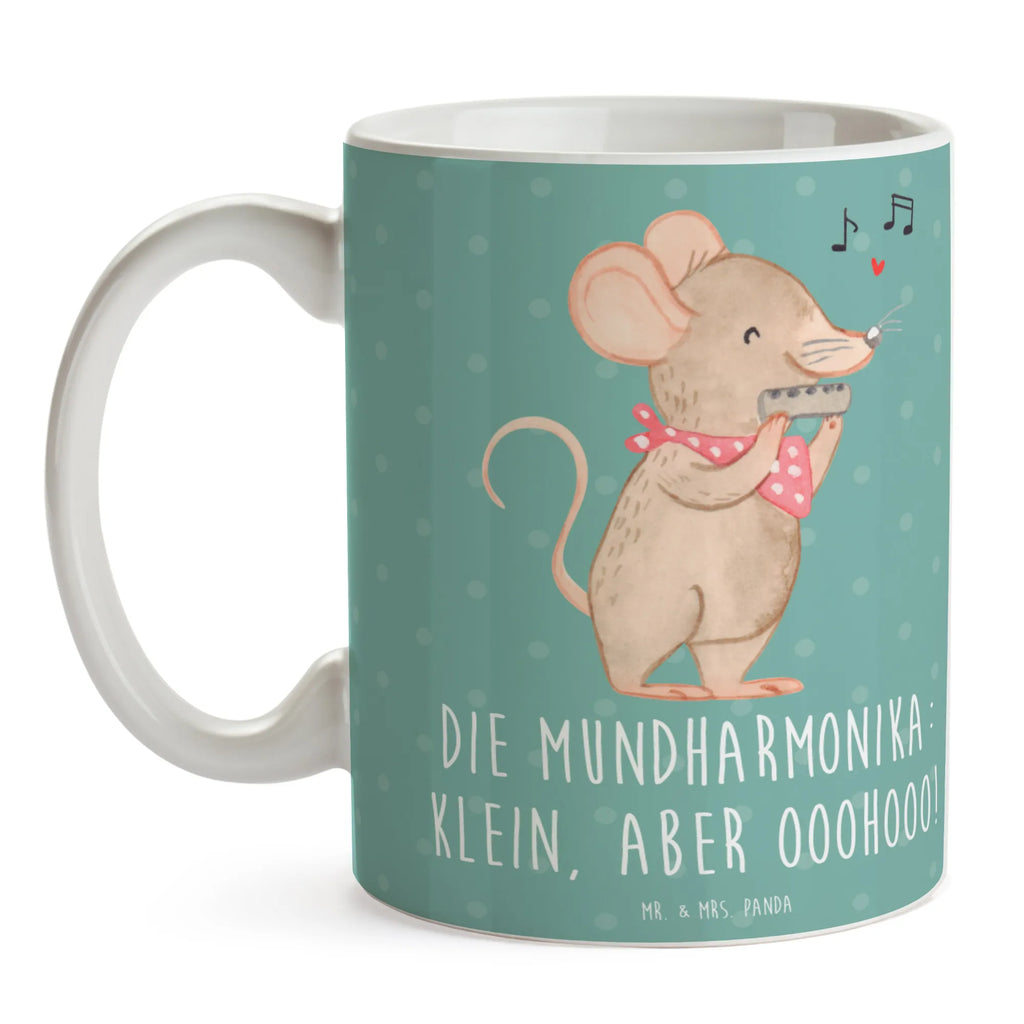 Mug Die Mundharmonika: klein, aber ooohooo! Porzellantasse, Geschenktasse, Keramiktasse, Tasse, Tasse mit Motiven, Teetasse, Tasse mit Zitaten, Bürotasse, Kaffeetasse, Instrumente, Geschenke Musiker, Musikliebhaber