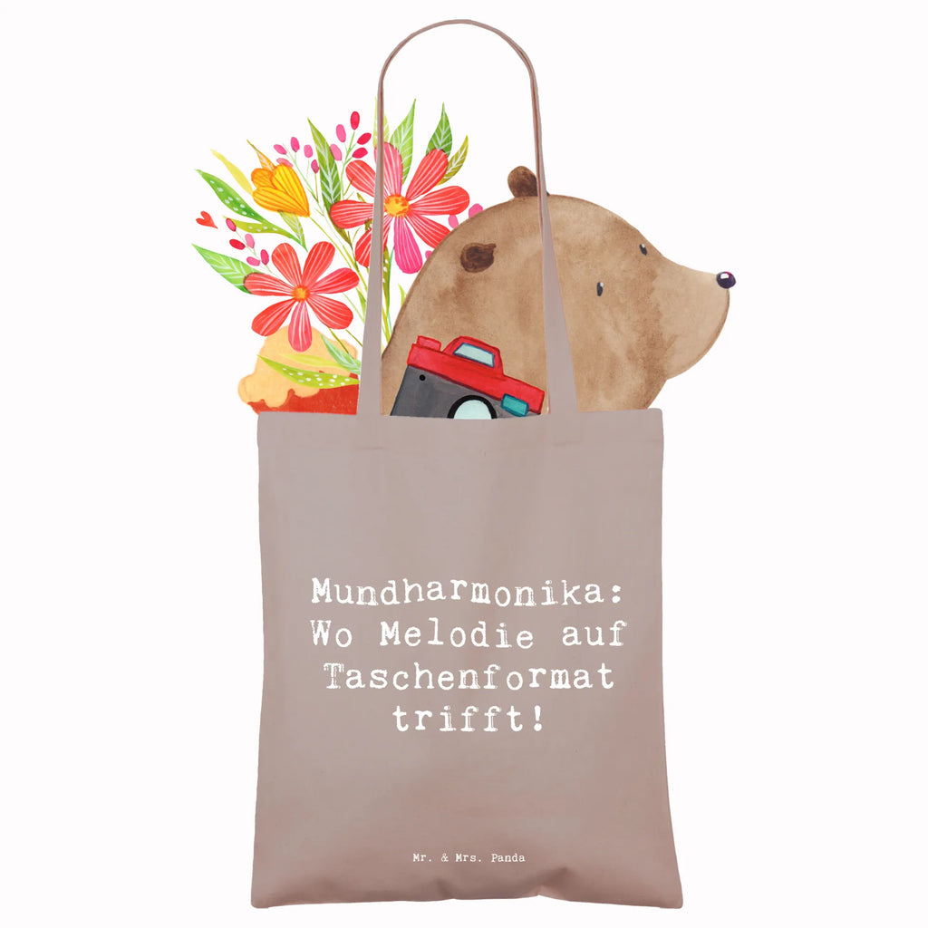 Tote bag Saying Mundharmonika: Wo Melodie auf Taschenformat trifft! Einkaufstüte, Tasche, Laptoptasche, Shopper, Jutetasche, Beuteltasche, Einkaufstasche, Umhängetasche, Jutebeutel, Schultertasche, Badetasche, Tragetasche, Strandtasche, Stofftasche, Stoffbeutel, Beutel, Instrumente, Geschenke Musiker, Musikliebhaber