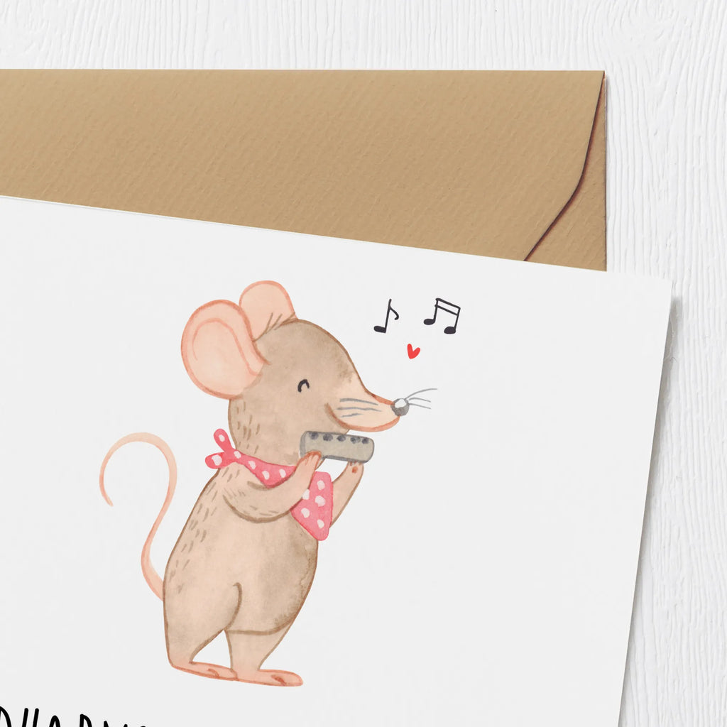 Deluxe Karte Mundharmonika: Wo Melodie auf Taschenformat trifft! Glückwunschkarte, Geburtstagskarte, Hochzeitskarte, Hochwertige Klappkarte, Einladungskarte, Karte, Klappkarte, Grußkarte, Hochwertige Grußkarte, Instrumente, Geschenke Musiker, Musikliebhaber