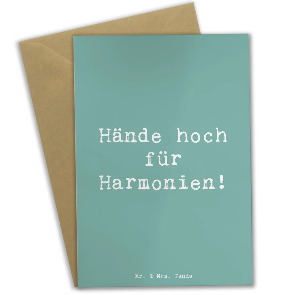 Grußkarte Spruch Theremin Harmonie Klappkarte, Geburtstagskarte, Grußkarte, Ansichtskarten, Hochzeitskarte, Karte, Glückwunschkarte, Einladungskarte, Instrumente, Geschenke Musiker, Musikliebhaber