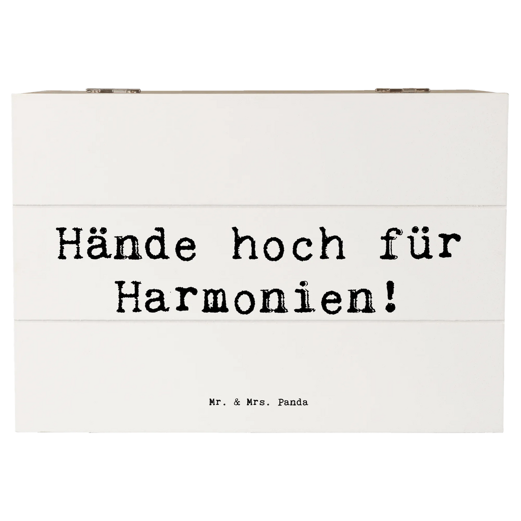 Holzkiste Spruch Theremin Harmonie Kiste, Schatzkiste, Erinnerungsbox, Aufbewahrungsbox, Truhe, Erinnerungskiste, Schatulle, XXL, Geschenkbox, Holzkiste, Geschenkdose, Dekokiste, Instrumente, Geschenke Musiker, Musikliebhaber
