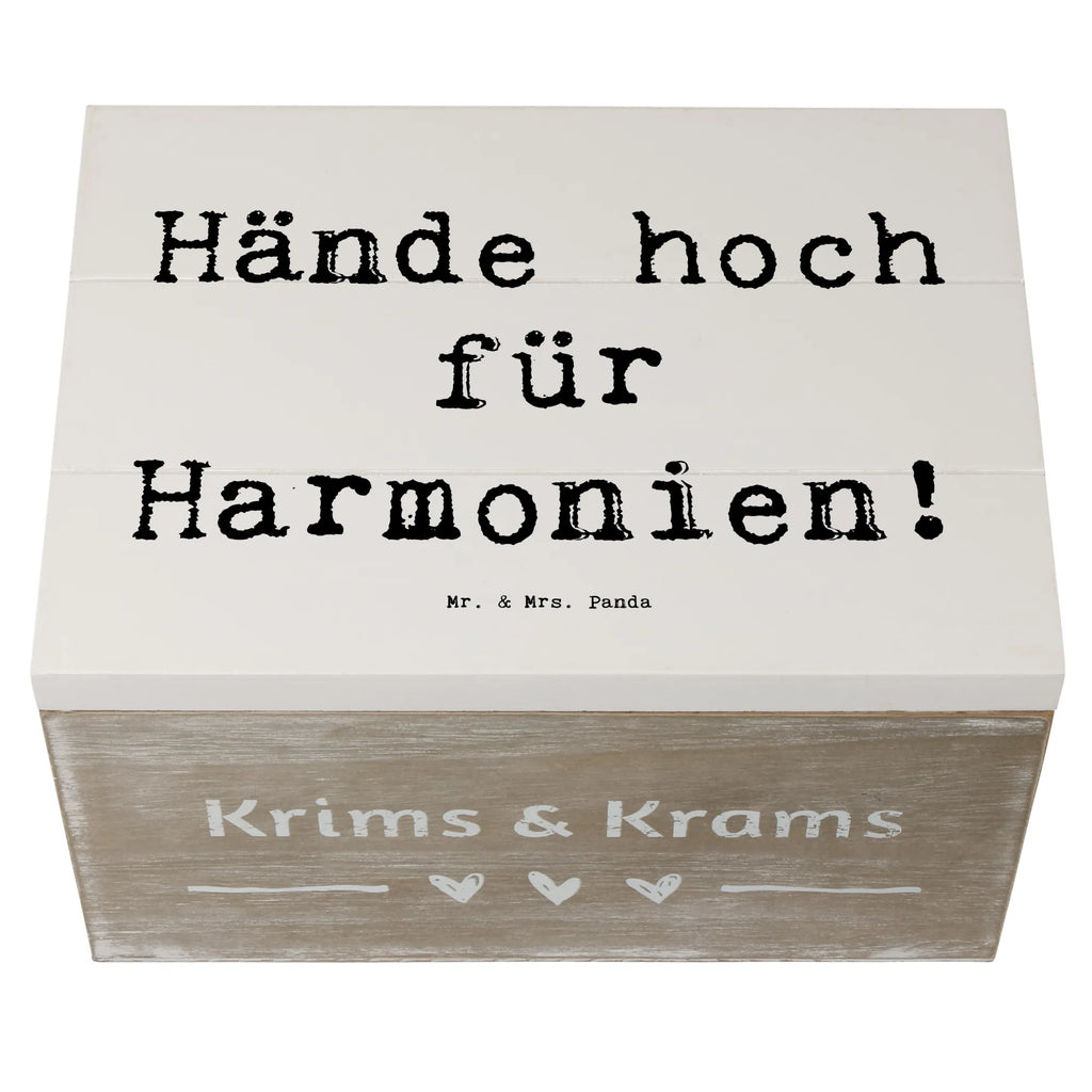 Holzkiste Spruch Theremin Harmonie Kiste, Schatzkiste, Erinnerungsbox, Aufbewahrungsbox, Truhe, Erinnerungskiste, Schatulle, XXL, Geschenkbox, Holzkiste, Geschenkdose, Dekokiste, Instrumente, Geschenke Musiker, Musikliebhaber